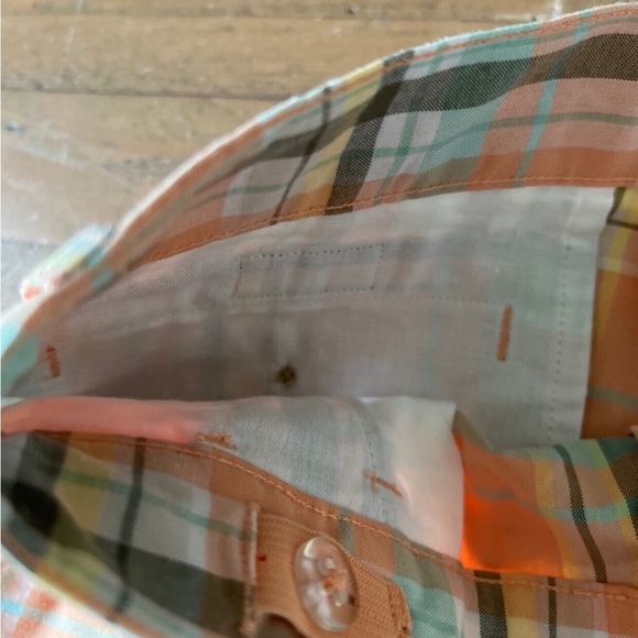 Janie and jack orange plaid shorts - Picture 5 of 5